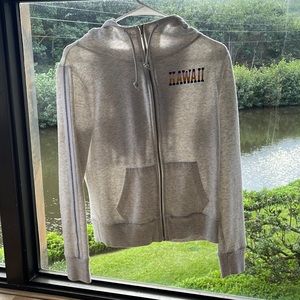 White Hawaii Pink Sweatshirt